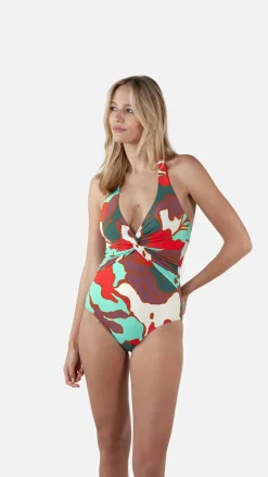 Bunbe Halter Shaping One Piece